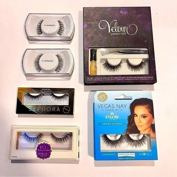 Bundle of false lashes. All new in box, never used or opened. Six pairs. - Picture 1 of 7